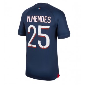 Paris Saint-Germain Nuno Mendes #25 Domaci Dres 2023-24 Kratak Rukavima